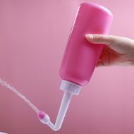 Bottiglia Peri spruzzatore per bidet da viaggio portatile per la cura dei bambini femminile07