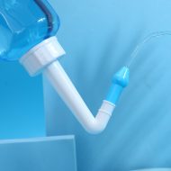 Bottiglia per la pulizia del naso per irrigazione nasale portatile per irrigazione nasale 8